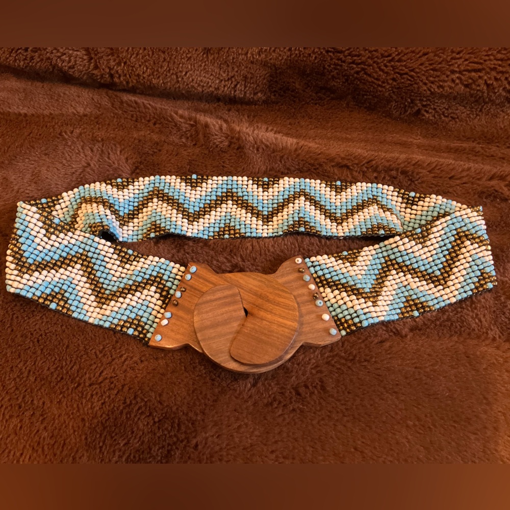 Beaded Stretch Belt